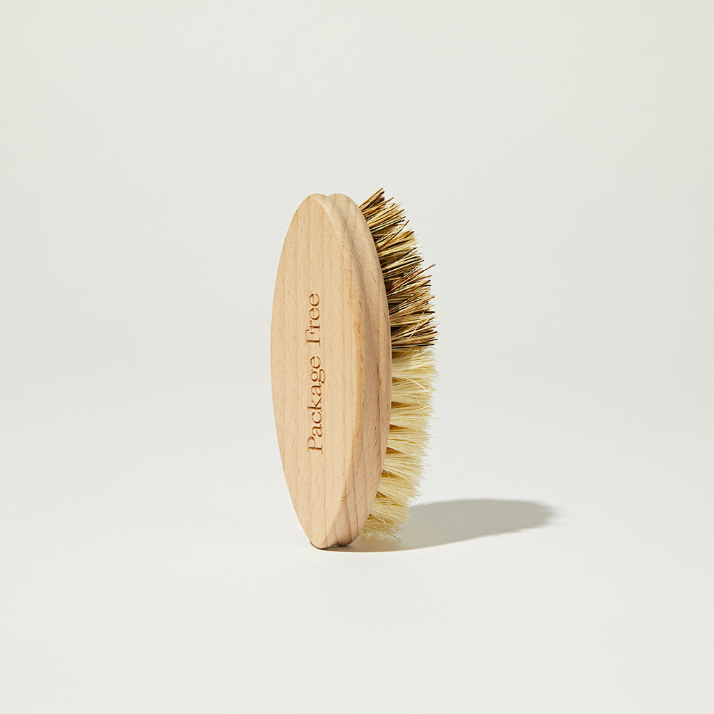 Package Free Sustainable Vegetable Brush