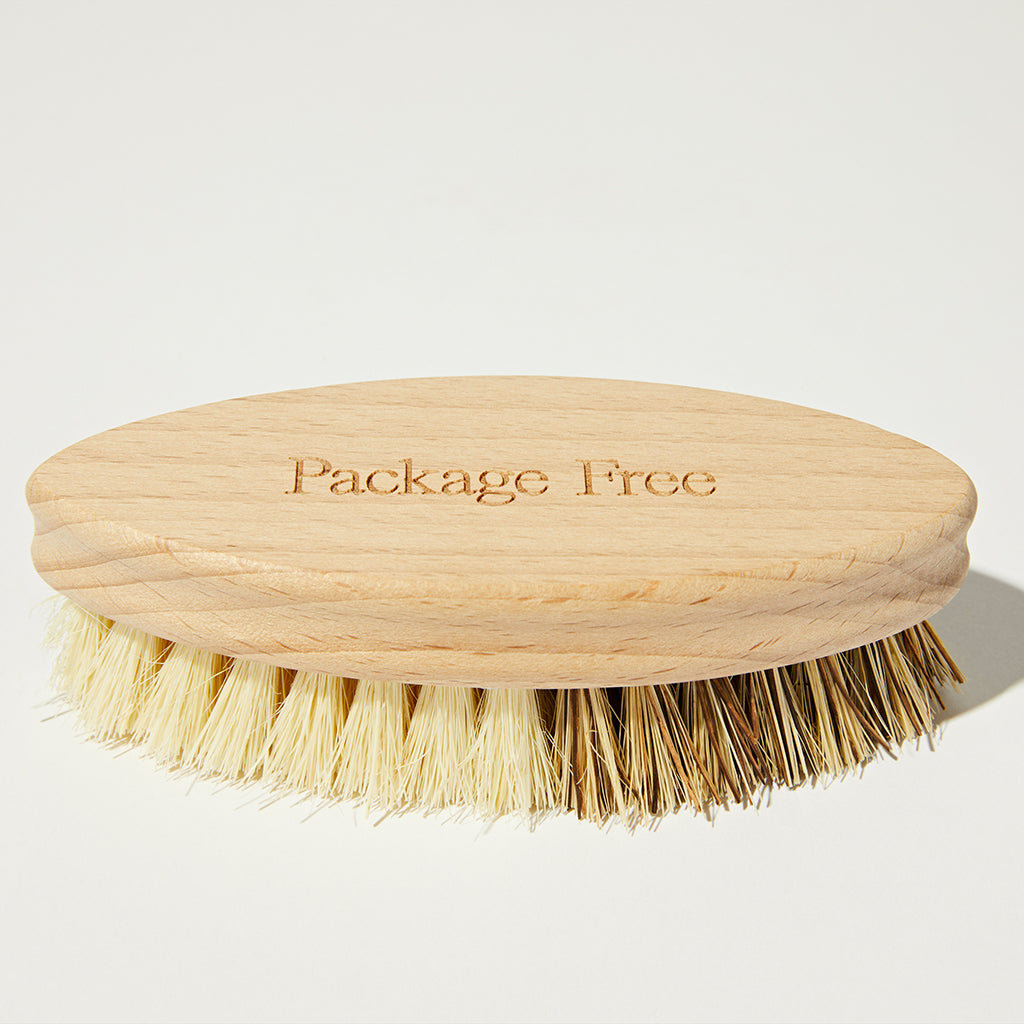 Package Free Sustainable Vegetable Brush