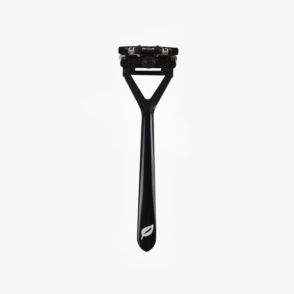 Leaf Shave Co. Zinc and Stainless Steel Razor with Pivoting Head